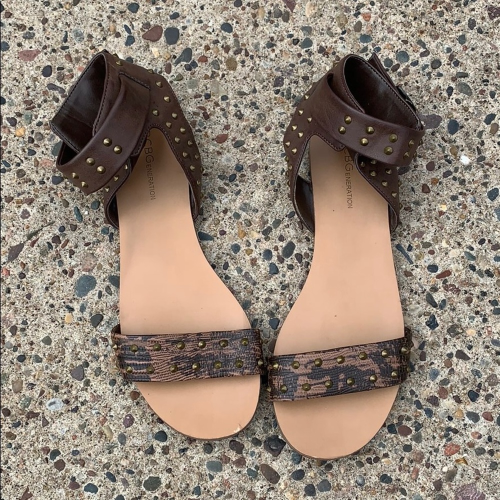 Studded BCBG sandals